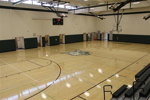 New gymnasium at TMS 